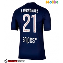 Moške Nogometnih dresov Paris Saint-Germain Lucas Hernandez #21 Domači 2025-26 Kratki rokavi